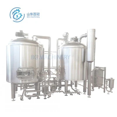 Apakah ciri keselamatan sistem pembuatan bir 25BBL?